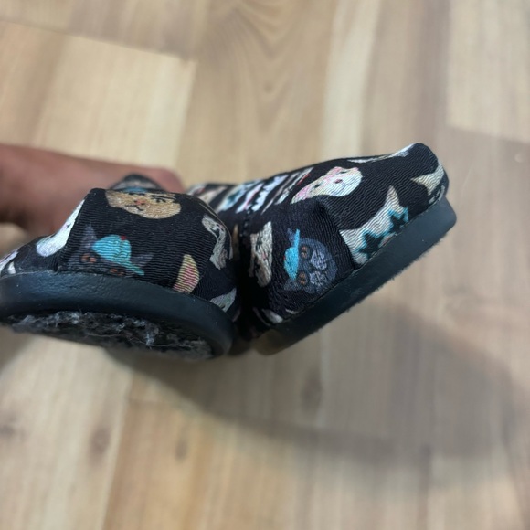 Sketchers BOB’S for Cats Slip-on Memory Foam Fabric Flats Size 6 Black/Multi - Picture 5 of 9